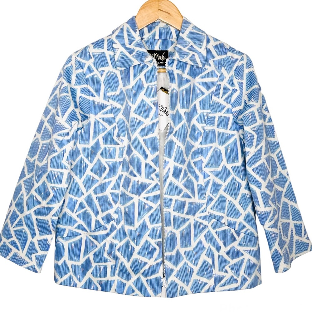 NWT Bob Mackie Wearable Art Jacket
